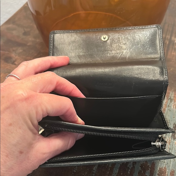 Coach Black Leather Wallet - Picture 6 of 13